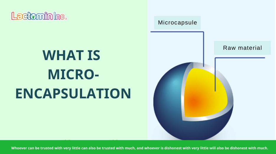 OPTIMAL DIGESTIVE HEALTH PROTECTION WITH MICROENCAPSULATED PROBIOTICS