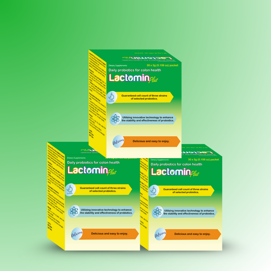 Family pack (≥ 3 boxes) - Daily probiotics Lactomin Plus
